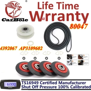 4392067 Dryer Idler Pulley fit Whirlpool Cabrio Duet Maytag Bravos WPW10314173 - Picture 1 of 18