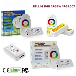 5V 12V 24V Single Color/CCT/RGBW LED Strip Dimmer Touch Panel Remote Controller - Picture 1 of 11
