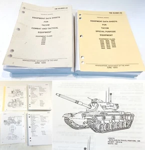 LOT #20 ~ 2 technische Handbücher VOL 1 & 2 TM 43-0001-31, TM 43-0001-32 ZEICHNUNGEN !!! - Bild 1 von 16