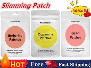 Body Care Slimming Patch Berberine & & Dopamine Patches Metabolic Balance Q NX - Picture 1 of 21