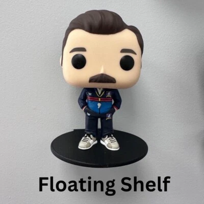 Funko Pops 4 Floating Shelves, For Out of box wall display, 3D Printed - Image 1 of 4