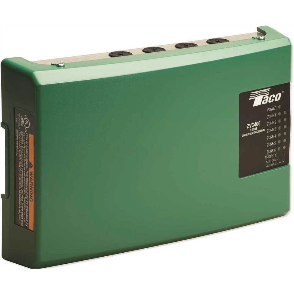 Taco ZVC406-4 6 Zone-Hydronic Zone Valve Control - Image 1 of 1