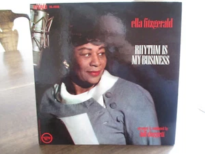 ELLA FITZGERALD Bill Doggett - Rhythm is My Business - VERVE V6-4056 NM Vinyl $9 - Picture 1 of 5