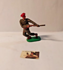 Soldatino Toy soldier Timpo Red Berrets plastica smontabile scala 1:32