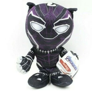 Marvel Black Panther Plush 8" Sitting Kuricha Bleacher Creatures Avengers NWT - Picture 1 of 7