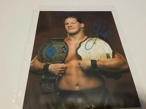 Chris Jericho Y2j Signed 8x10 Inscribed Photo Coa Dual Champion Wwf Wwe - Picture 1 of 6