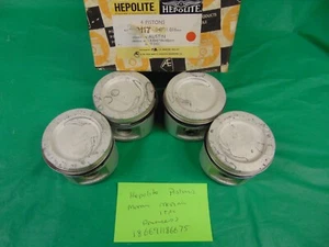 AUSTIN ALLEGRO MORRIS MARINA PINCESS 1978-ON HEPOLITE PISTON SET - Picture 1 of 4