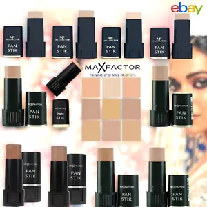 Max Factor Pan Stik Foundation Stick Full Coverage 9g - Please Choose Shade - Picture 1 of 14