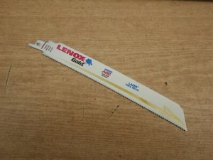 LENOX GOLD 225mm X 10TPI POWER ARC THICK METAL RECIP SAW BLADE 9110G - Picture 1 of 1