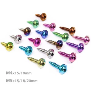 Titanium screw Inner Torx Flying saucer head self-tapping screw M4 M5x15/18/20mm - Picture 1 of 4