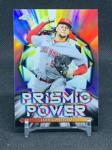 Topps 2021 cromo primera inserción eléctrica Luis Castillo Cincinnati rojos - Imagen 1 de 1