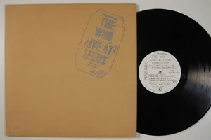 WHO Live At Leeds DECCA LP VG+ matte gatefold with inserts b - Picture 1 of 4