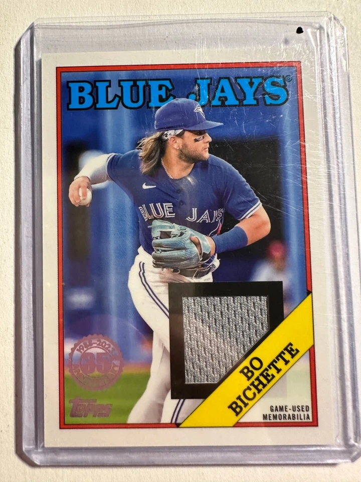 K103,322 - 2023 Topps '88 Topps Relics #88RBBI Bo Bichette Jersey - Image 1 of 1