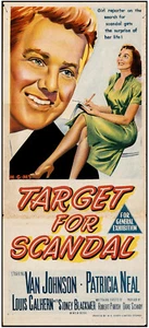 Target For Scandal 1952 Original MGM Filmplakat Australian Daybill 13,25 x 30 - Bild 1 von 4