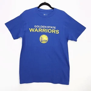 Camiseta de baloncesto NBA Golden State Warriors gráfica mediana azul puente dorado - Imagen 1 de 11