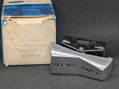 NOS 1969 FORD LTD GALAXIE STEERING WHEEL CRUISE CONTROL SWITCH C9AZ-9C888A - Image 1 of 4