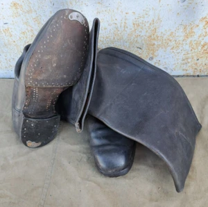 German leather boots for Red army size 43 1948 year original - Picture 1 of 18