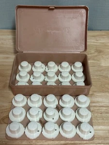 Vintage Deluxe Zickzack Nähmaschinenaufsatz Nocken und Koffer komplett - Bild 1 von 7