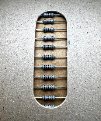 Paquete de 12 resistencias 33k ohmios 1/4W 1% (resistencia 33K 0,25W) - totalmente nuevas - de EE. UU. Foto 1 de 4