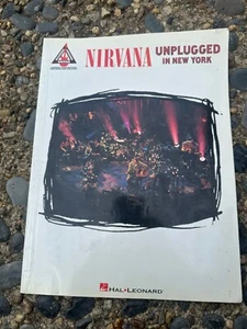 Sheet Music Nirvana Unplugged In New York 1995 USA Only OOP Book For Guitar - Picture 1 of 3