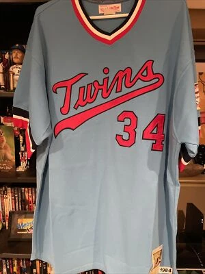 1984 Mitchell and Ness Kirby Puckett Minnesota Twins jersey size 52 2XL - Image 1 of 4