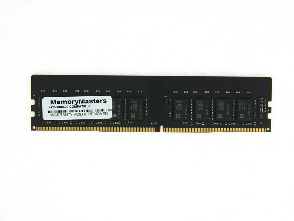 4ZC7A08699 16GB ECC UDIMM DDR4-2666 PC4-21300 Memory ThinkSystem SR250 7Y51 - Image 1 of 1