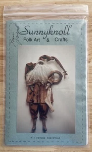 Sunnyknoll Volkskunst & Handwerk Muster #72 Weihnachtsmann von Linda Danis - Bild 1 von 3