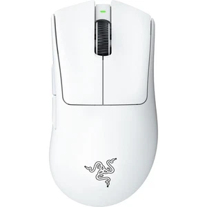 Razer DeathAdder V3 Pro Wireless Gaming Mouse, Fast Optical Switches (White) - Picture 1 of 6