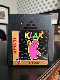 Klax Nintendo NES Video Game Pak Cartridge Tengen