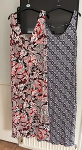 Marks and Spencer Women's Maxi Dress Size 16/18 x 2 vgc - Picture 1 of 11