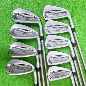 PING S56 Iron Set 9pcs 2-W TOUR AD TFC615i Flex R Black - Picture 1 of 20