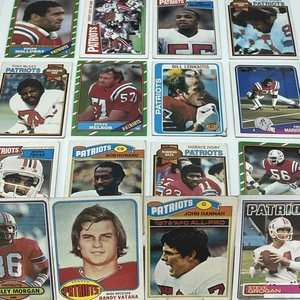 New England Patriots Vintage Lot 1970s - 1980s Low Grade Grogan Morgan Fryar - Bild 1 von 6