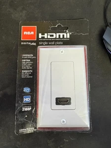 RCA DH200 DH200F HDMI Wall Plate, New! - Picture 1 of 2