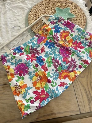 Sunsets Camilla Flora Sporty Skirted Swim Bottom, zip side pocket, NWT, Medium - Image 1 of 4