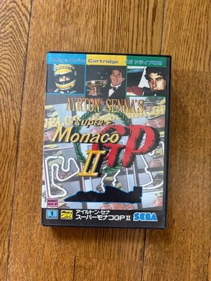 Mega Drive Ayrton Senna Super Monaco GP竇｡ MD Sega - Image 1 of 4