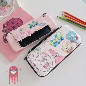 SpongeBob SquarePants Nintendo Switch OLED Console Silicone Case Set - Picture 1 of 4