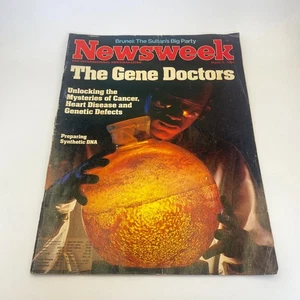 Newsweek International News Magazine 1984 Gene Doctors Sultan's Big Party PB - Picture 1 of 16