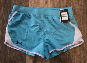 Under Armour Girls Fly By Short, Youth Large - Picture 1 of 2