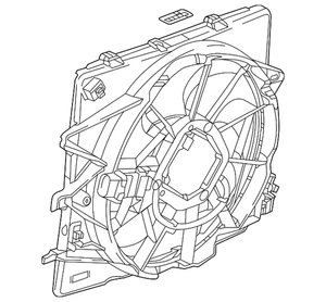 Genuine GM Fan Module 84392557 - Picture 1 of 5