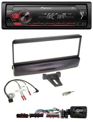 Pioneer DAB 1DIN MP3 Lenkrad USB Autoradio für Ford Escort Focus schwarz - Bild 1 von 4