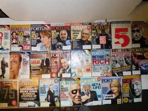 23 Vintage 2005 Fortune Magazine Lot Including the Fortune 500 & S. Jobs Issues - Picture 1 of 16