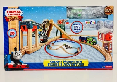 Figura Montaña Nieve 8 Aventura Thomas & Friends Ferrocarril Madera Completa con Caja Foto 1 de 4