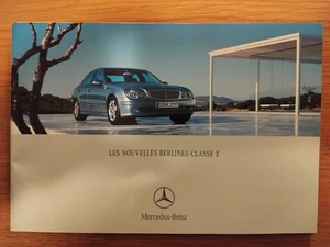 2002- Les nouvelles berlines Klasse E Mercedes Benz, catalogue & Tariff E-Klasse - Bild 1 von 6