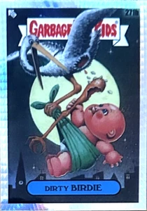 2024 GARBAGE PAIL KIDS CHROME 7 DIRTY BIRDIE 271b PRIZM REFRACTOR - Picture 1 of 2