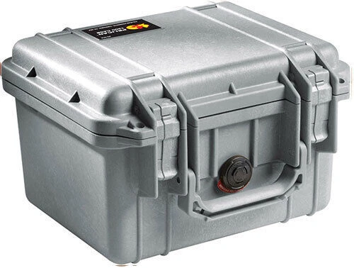 Pelican 1300nf Case Without Foam (silver)