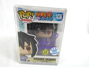 Funko Pop Sasuke Uchiha #1436 Naruto Shippuden autografato Yuri Lowenthal - Foto 1 di 6