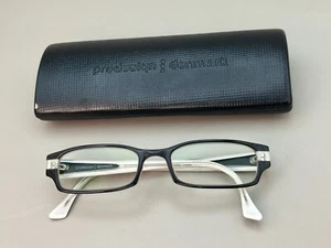 Prodesign Denmark 4629 C.6032 Black Clear Full Rim Eyeglasses Frame 49-17 w/ Cas - Picture 1 of 11