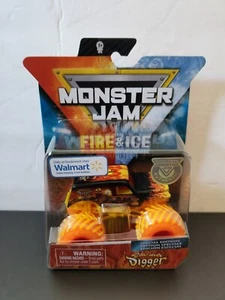 SPINMASTER MONSTER JAM FIRE&ICE SON-UVA DIGGER WALMART - Picture 1 of 5