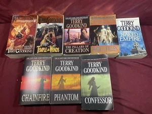Terry Goodkind Series Set SWORD OF TRUTH lot of 8 Books - Picture 1 of 5