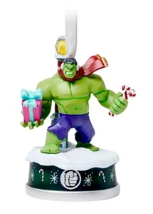 2024 DISNEY MARVEL HULK LIGHT-UP LIVING MAGIC SKIZZENBUCH WEIHNACHTSSCHMUCK - Bild 1 von 7